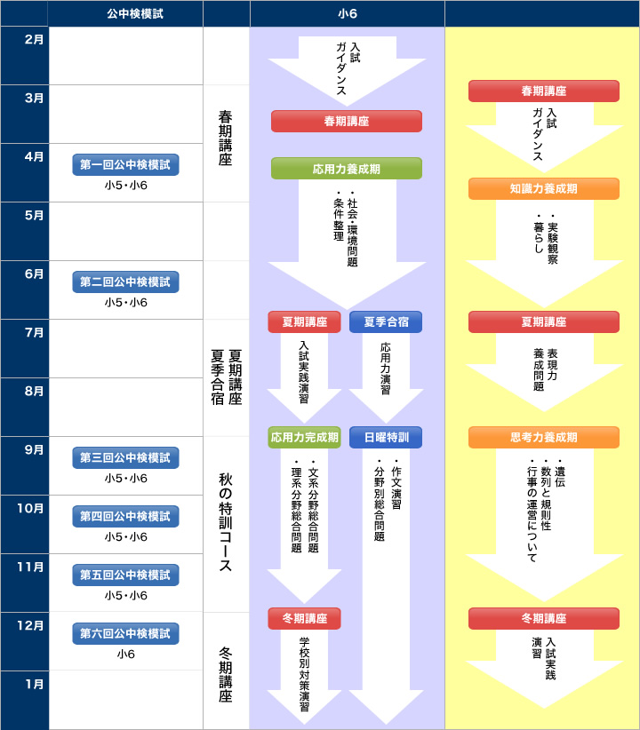 集中プログラム